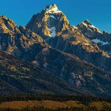 Warm Sunset on Mountain tops